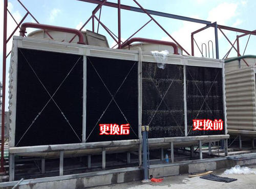 冷卻塔填料維(wei)修替換